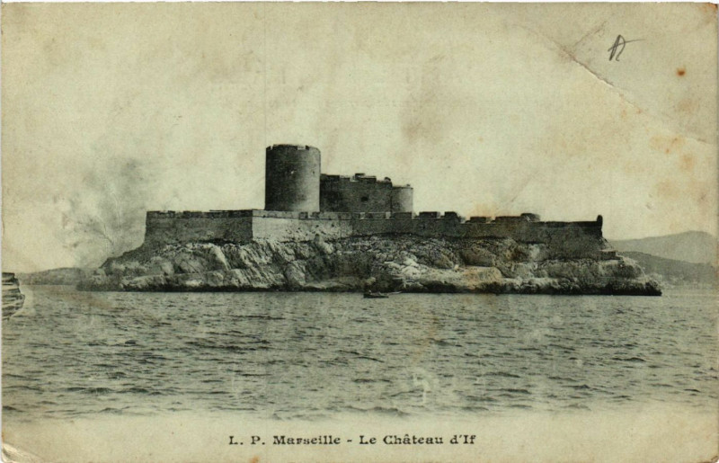 Carte postale ancienne Marseille Le Chateau d'If à Marseille