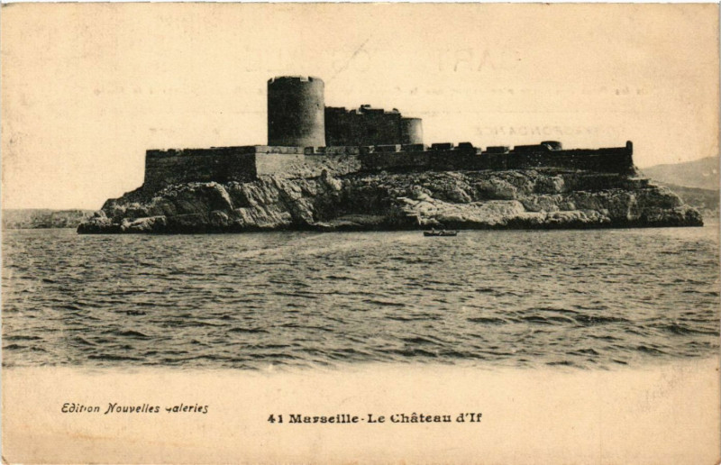 Carte postale ancienne Marseille Le Chateau d'If à Marseille