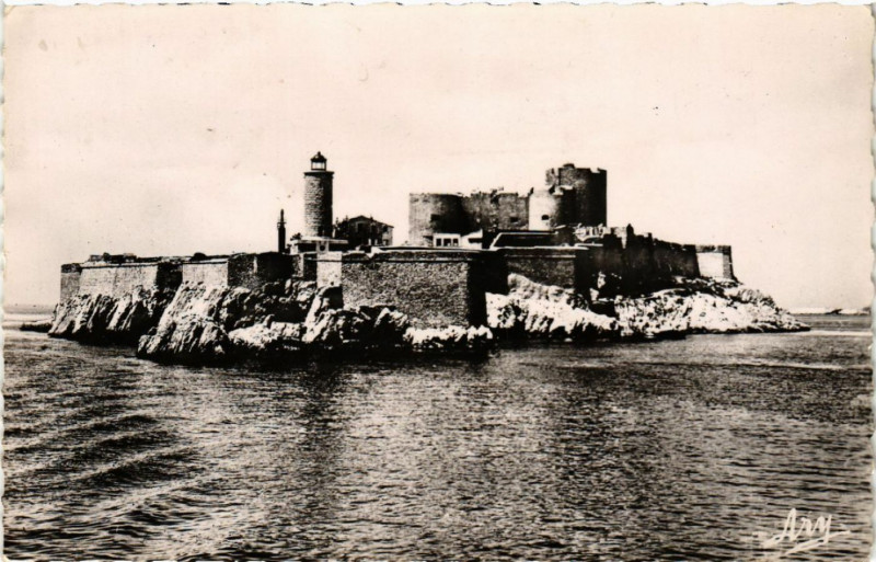 Carte postale ancienne Marseille Le Chateau d'If à Marseille