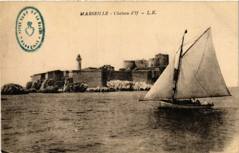 Carte postale ancienne Marseille Chateau d'If à Marseille