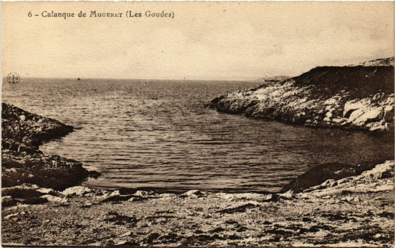 Carte postale ancienne Calanque de Mugeret