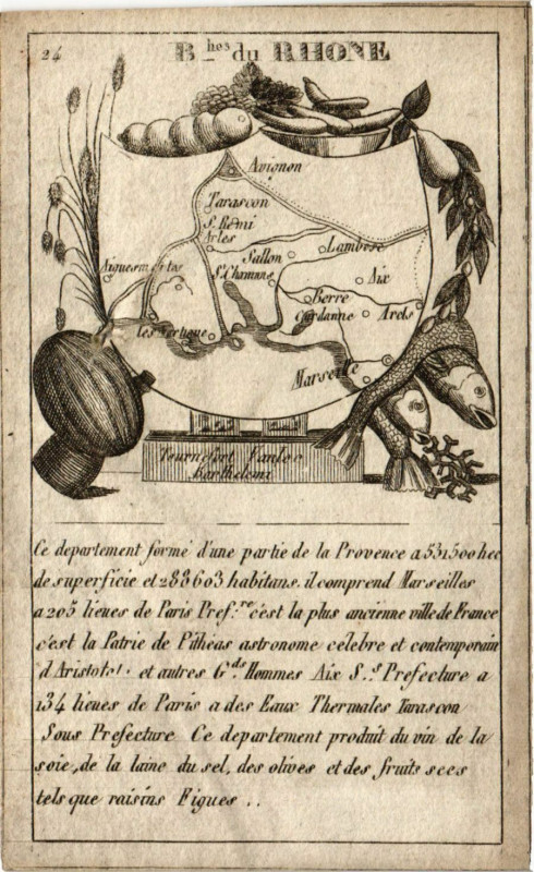 Carte postale ancienne Bouches du Rhone Souvenir