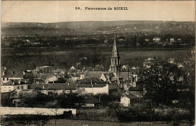 Carte postale ancienne Rueil Panorama