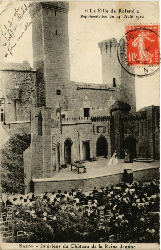 Salon Intérieur du Château de la Reine Jeanne à Ventabren Cartorum