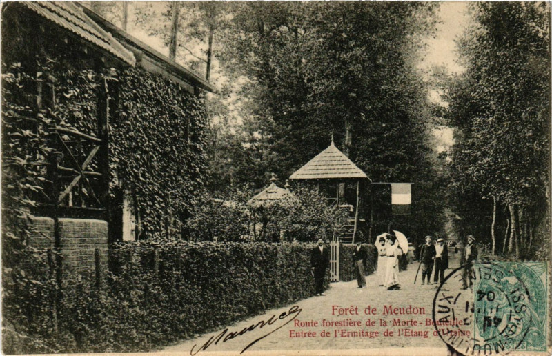 Carte postale ancienne Foret de Meudon à Meudon
