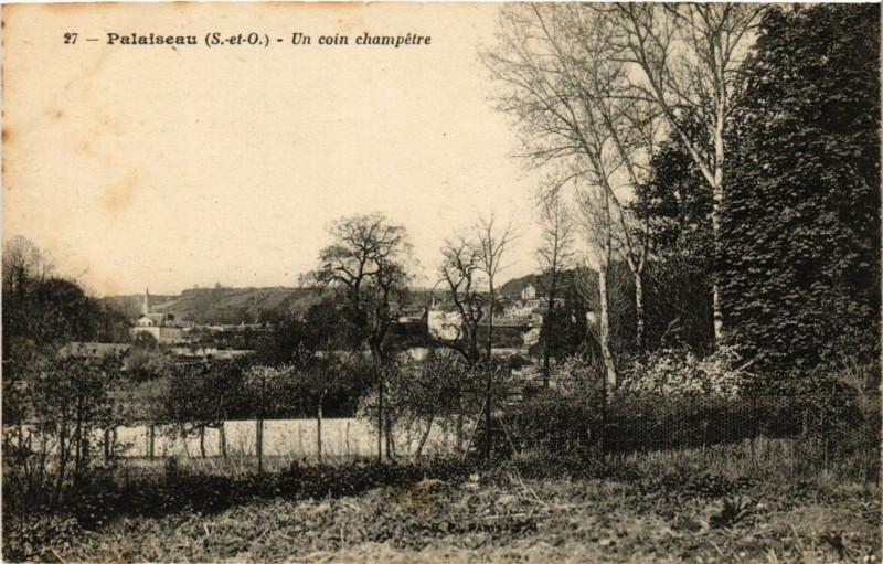 Carte postale ancienne Palaiseau - Un coin champetre