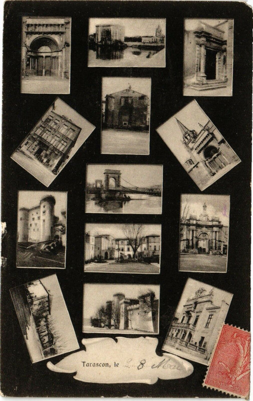 Carte postale ancienne Tarascon à Tarascon