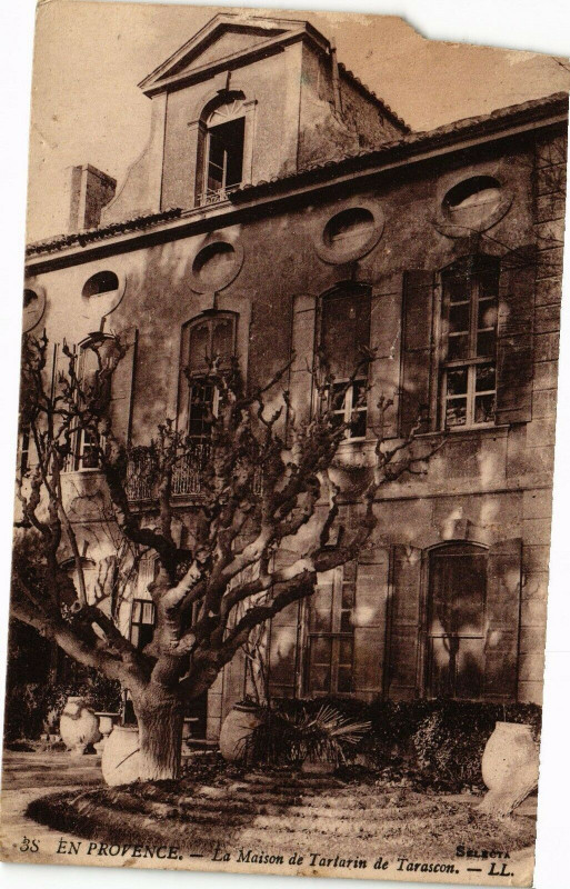 Carte postale ancienne En Provence-La Maison de Tartarin de Tarascon à Tarascon