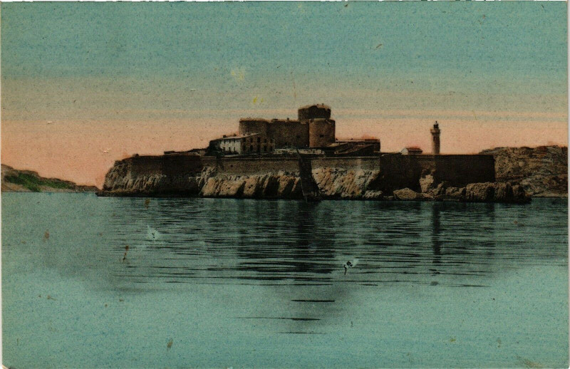 Carte postale ancienne Marseille-Le Chateau d'If à Marseille