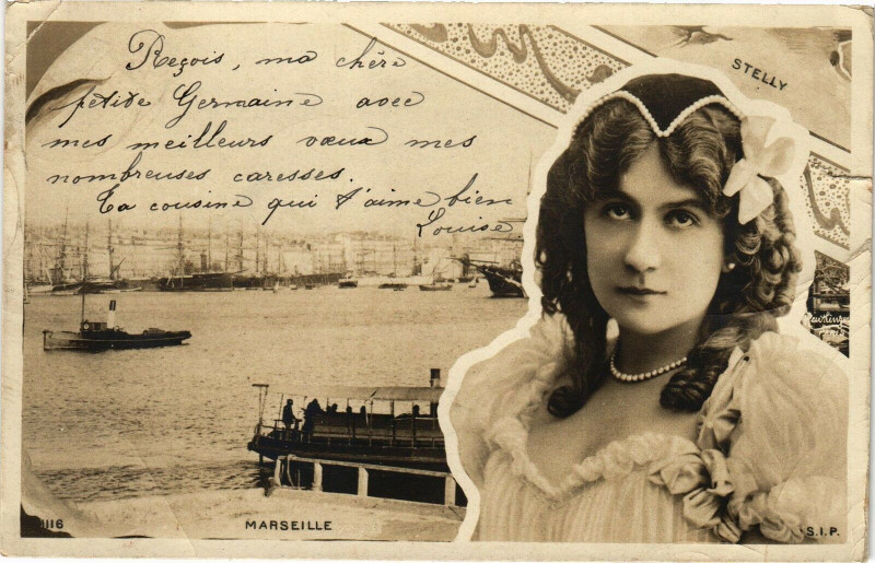 Carte postale ancienne Marseille à Marseille