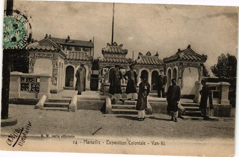 Carte postale ancienne Marseille-Van Ki à Marseille