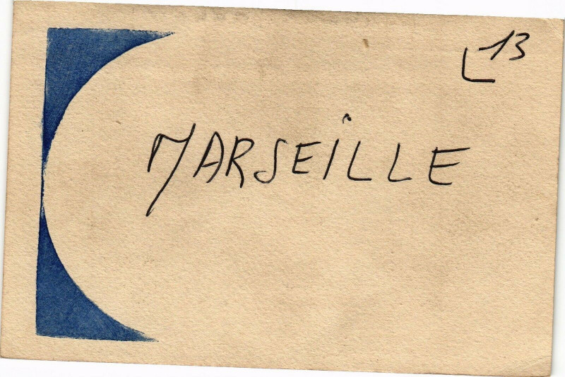 Carte postale ancienne Marseille à Marseille