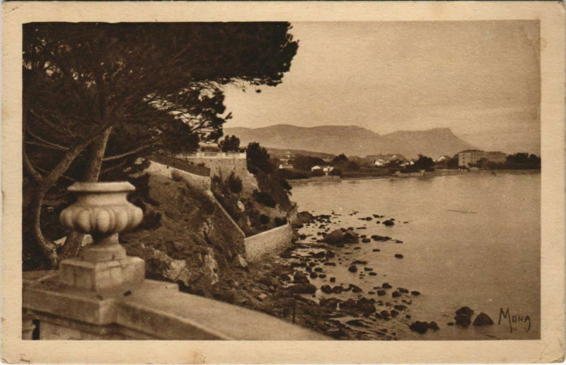 Carte postale ancienne Toulon Environs - Mare-Vive et les Sablettes à Toulon