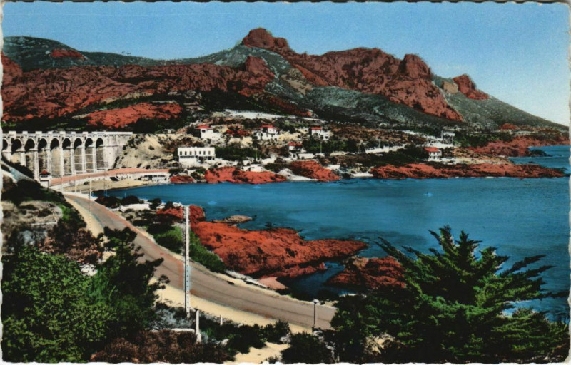 Carte postale ancienne Antheor Vue d'Ensemble