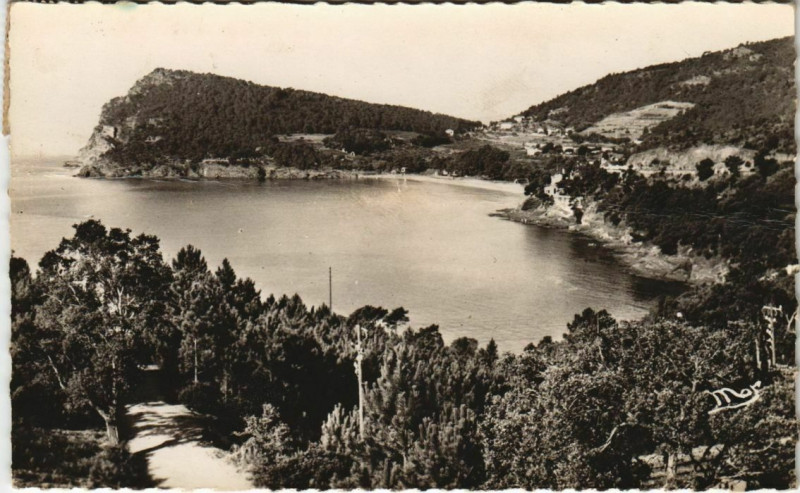 Carte postale ancienne Le Lavandou Environs - Le Cap Negre au Lavandou