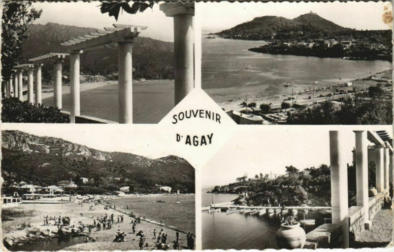 Carte postale ancienne Agay Scenes