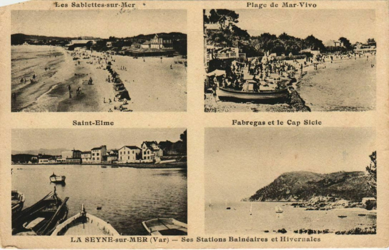 Carte postale ancienne La Seyne-sur-Mer Scenes à La Seyne-sur-Mer