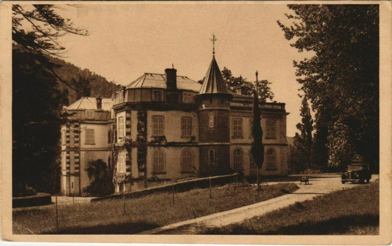 Carte postale ancienne Bargemon Chateau à Bargemon