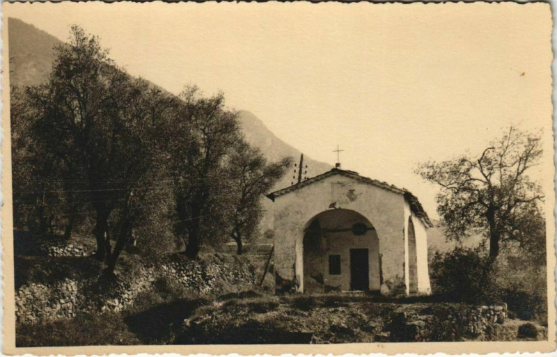 Carte postale ancienne Vallee du Var - Vieille Chapelle