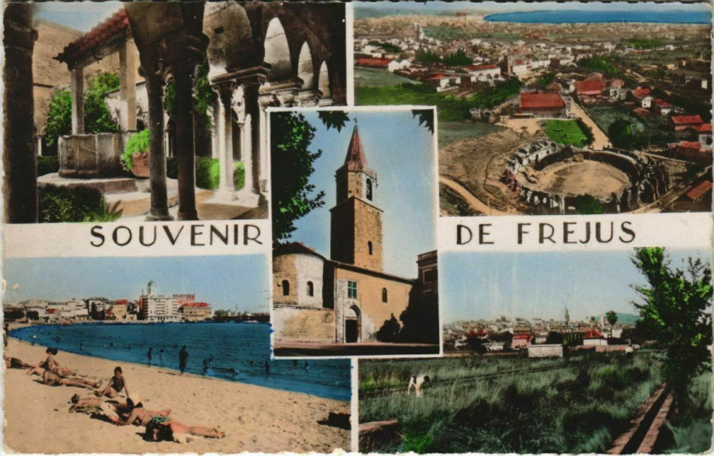 Carte postale ancienne Frejus Scenes à Fréjus