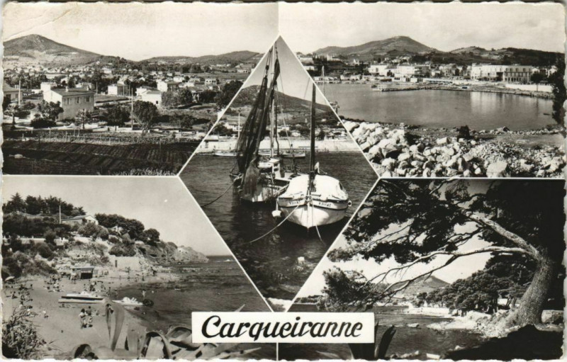Carte postale ancienne Carqueiranne Scenes à Carqueiranne