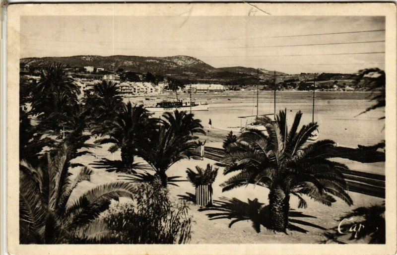 Carte postale ancienne Bandol - Bandol-sur-Mer - Le Port à Bandol