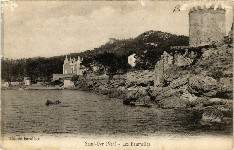 Carte postale ancienne Saint-Cyr-sur-Mer - Les Baumelles à Saint-Cyr-sur-Mer