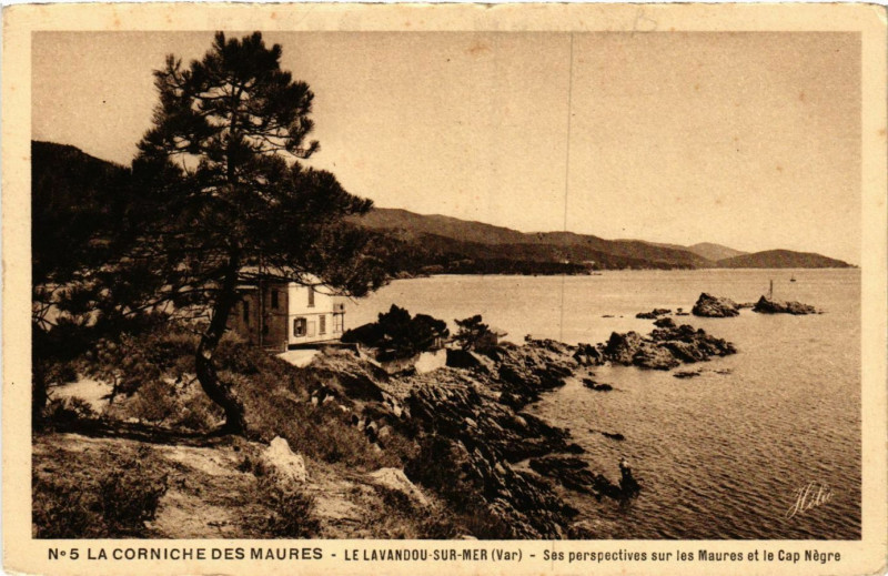 Carte postale ancienne Le Lavandou - Le Lavandou-sur-Mer - Ses perspectives au Lavandou