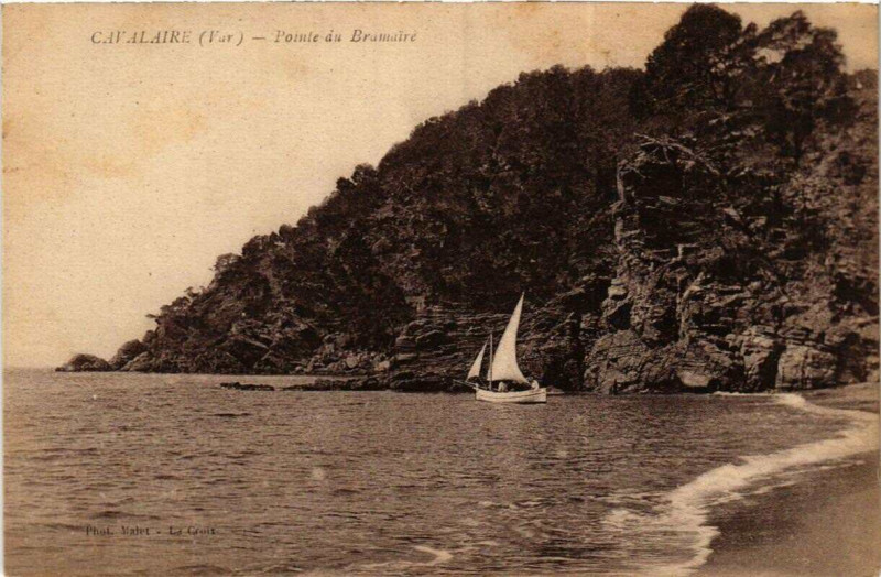 Carte postale ancienne Cavalaire Pointe au Bramaire
