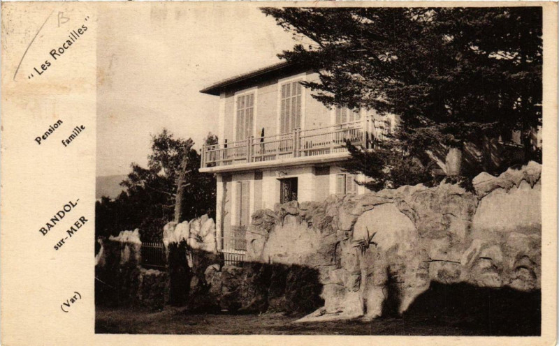 Carte postale ancienne Bandol-sur Mer à Bandol
