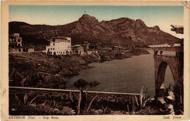 Carte postale ancienne Antheor Cap Roux