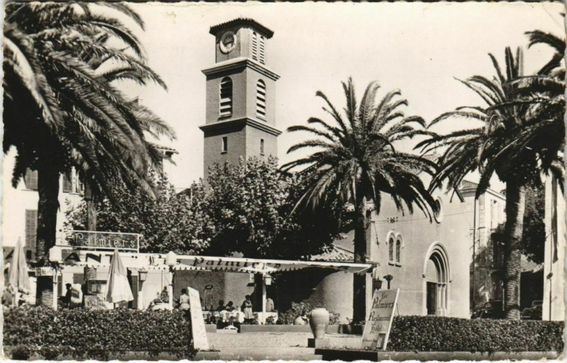 Carte postale ancienne Ste Maxime L'Eglise France