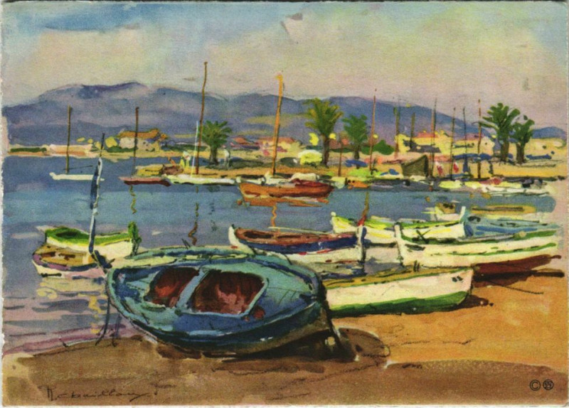 Carte postale ancienne Saint-Raphael Midi a Saint-Raphael France à Saint-Raphaël