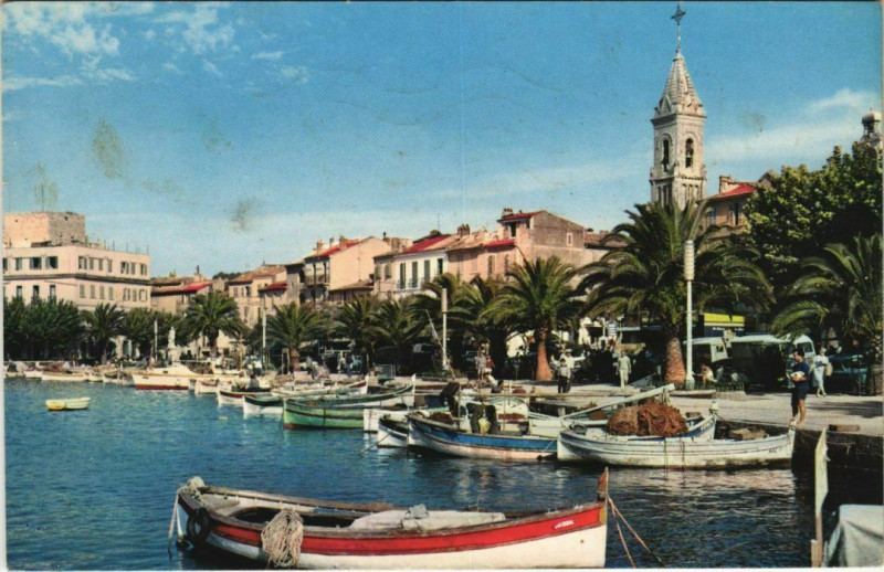 Carte postale ancienne Sanary-sur-Mer Le Port France à Sanary-sur-Mer
