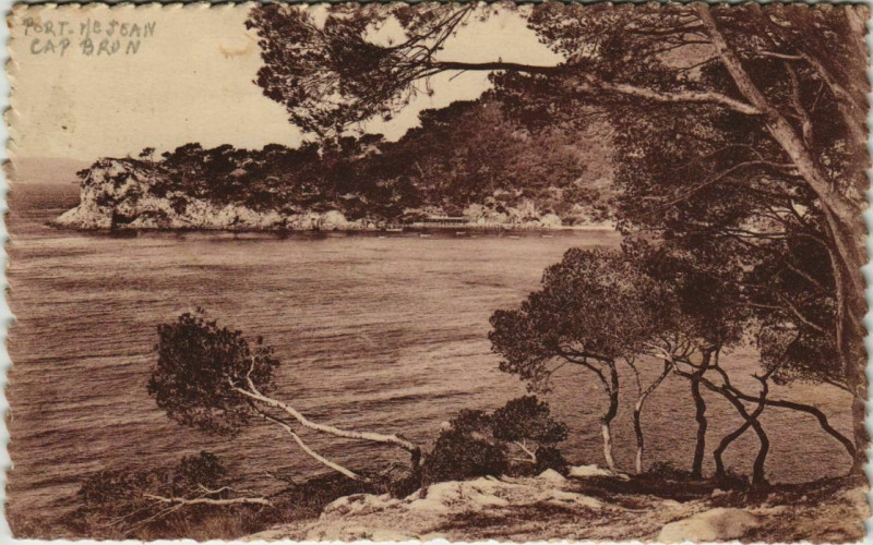 Carte postale ancienne Toulon La Pointe de Port-Megean à Toulon