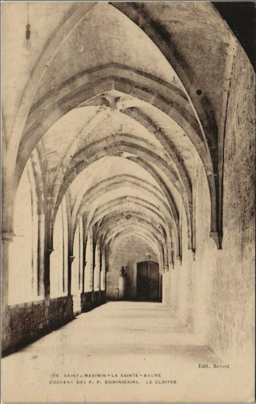 Carte postale ancienne Saint-Maximin-la-Sainte-Baume Couvent des P. P. Dominicains à Saint-Maximin-la-Sainte-Baume