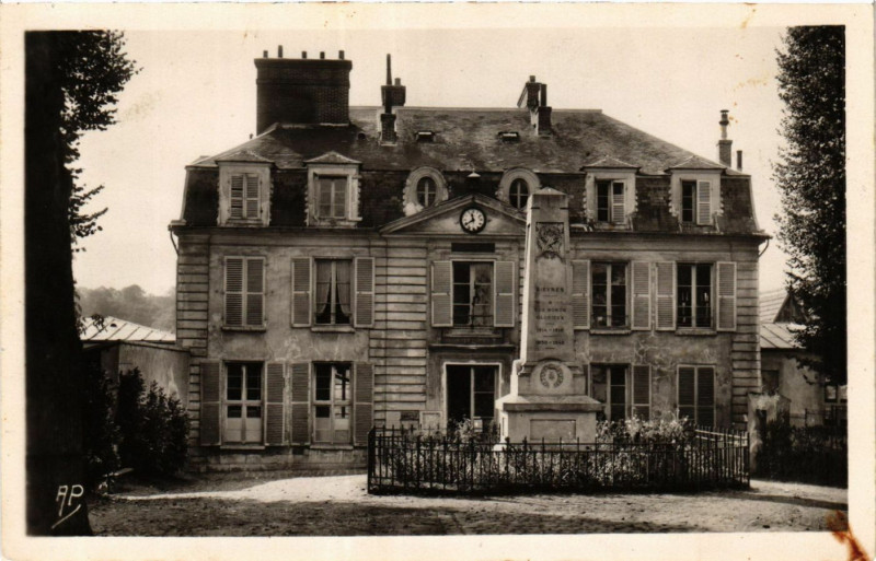 Carte postale ancienne Bievres - La Mairie à Bièvres