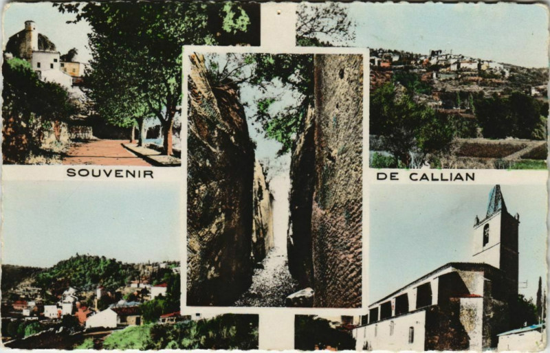 Carte postale ancienne Callian Scenes à Callian