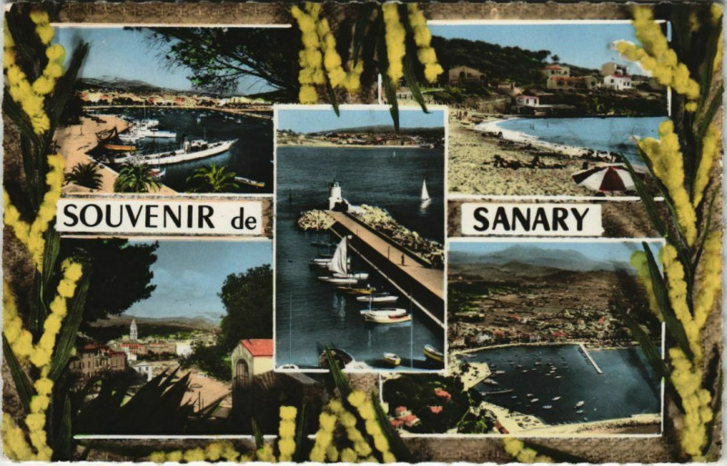 Carte postale ancienne Sanary-sur-Mer Divers Aspects de Sanary-sur-Mer à Sanary-sur-Mer