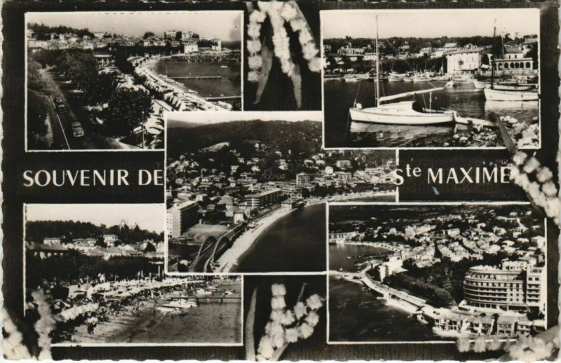 Carte postale ancienne Sainte-Maxime Scenes à Sainte-Maxime