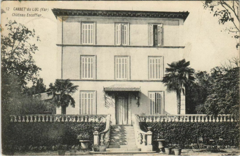 Carte postale ancienne Le Luc Cannet du Luc - Chateau Escoffier au Luc
