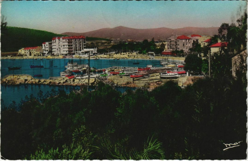 Carte postale ancienne Le Lavandou Vue Generale au Lavandou