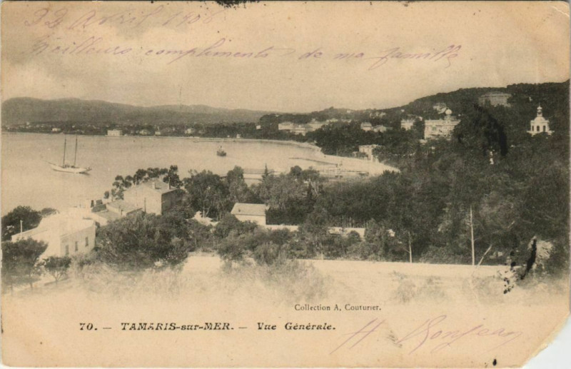 Carte postale ancienne Tamaris Vue Generale
