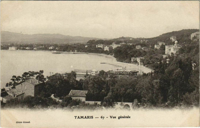 Carte postale ancienne Tamaris Vue Generale