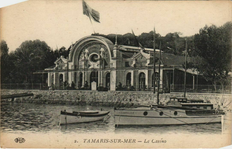 Carte postale ancienne Tamaris Le Casino
