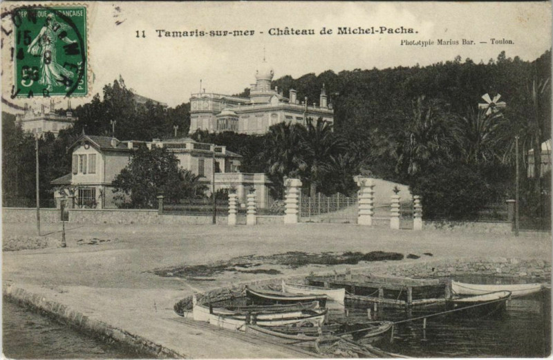 Carte postale ancienne Tamaris Chateau de Michel-Pacha