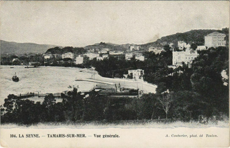 Carte postale ancienne Tamaris Vue Generale