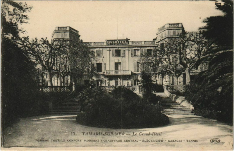 Carte postale ancienne Tamaris Le Grand Hotel
