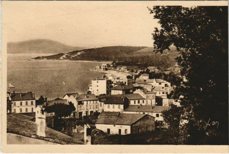Carte postale ancienne Sainte-Maxime Vue - Le Fond au Golfe à Sainte-Maxime