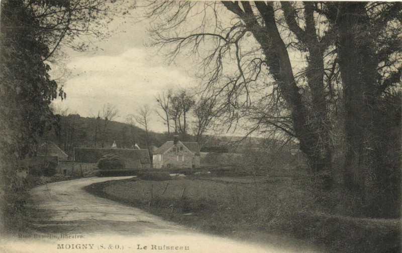 Carte postale ancienne Moigny-Le Ruisseau à Igny